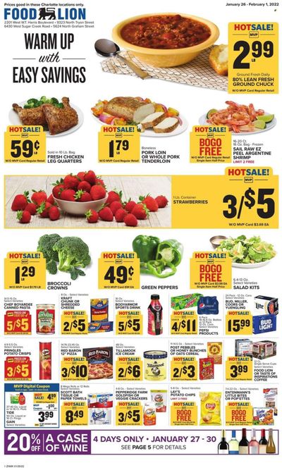 Food Lion (NC) Weekly Ad Flyer January 26 to February 2