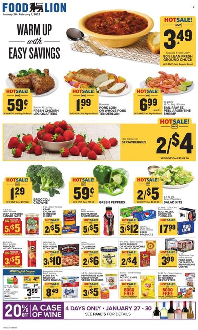 Food Lion (SC) Weekly Ad Flyer January 26 to February 2