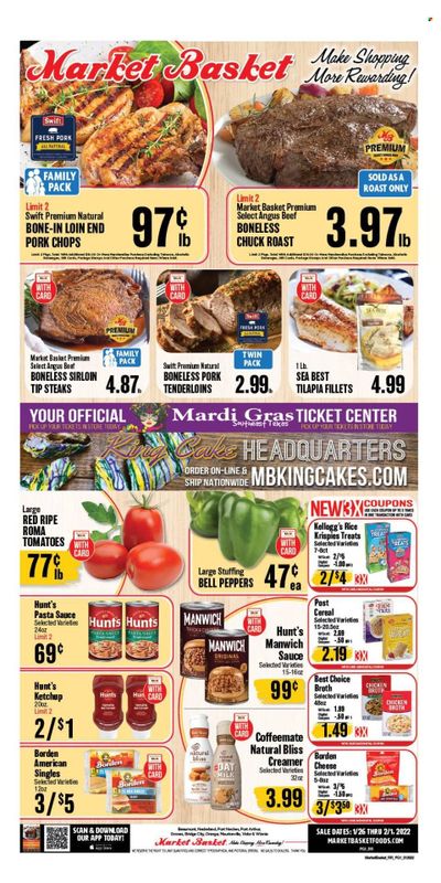 Market Basket (LA, TX) Weekly Ad Flyer January 26 to February 2