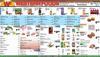Western Foods Flyer January 26 to February 1