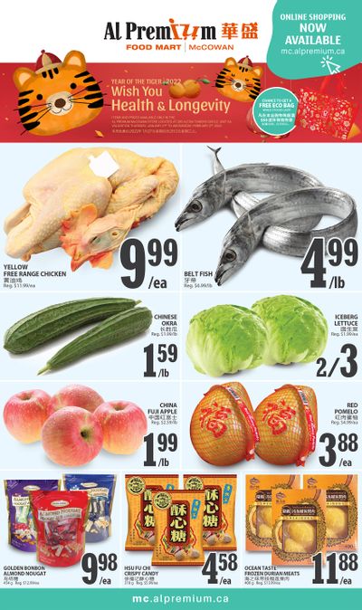 Al Premium Food Mart (McCowan) Flyer January 27 to February 2