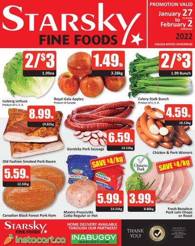 Starsky Foods Flyer January 27 to February 2