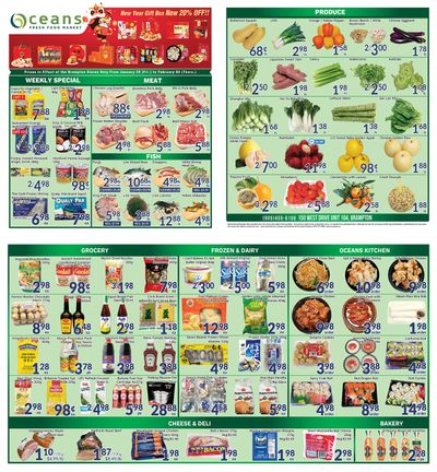 Oceans Fresh Food Market (Brampton) Flyer January 28 to February 3