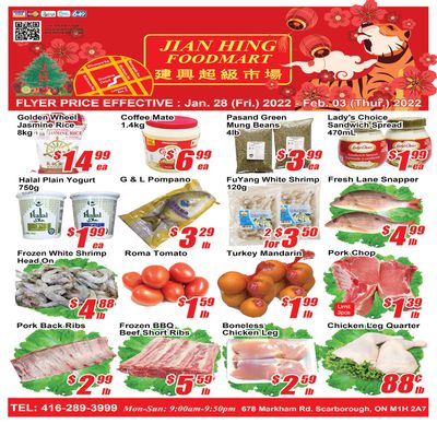 Jian Hing Foodmart (Scarborough) Flyer January 28 to February 3