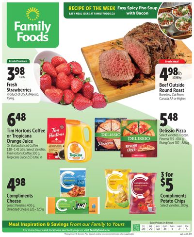 Family Foods Flyer January 28 to February 3