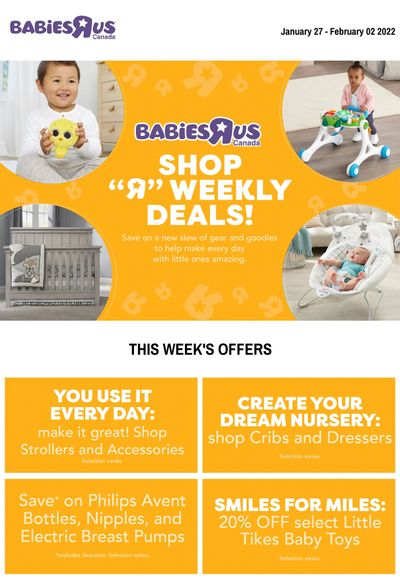 Babies R Us Flyer January 27 to February 2