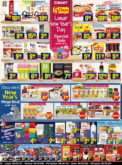 H Mart (West) Flyer January 28 to February 3