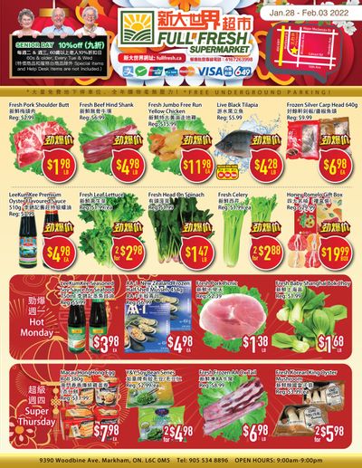 Full Fresh Supermarket Flyer January 28 to February 3