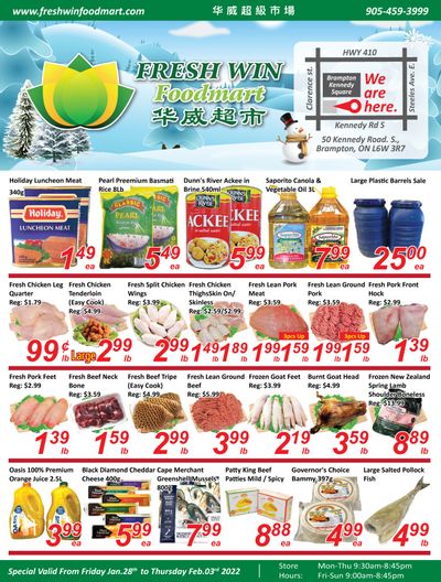 Fresh Win Foodmart Flyer January 28 to February 3