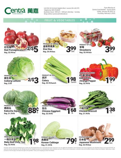 Centra Foods (Aurora) Flyer January 28 to February 3