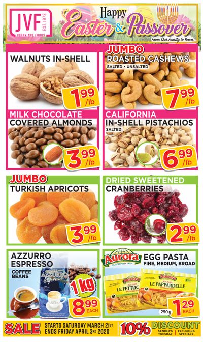 Johnvince Foods Flyer March 21 to April 3