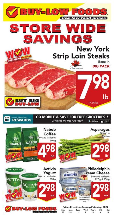Buy-Low Foods Flyer January 30 to February 5
