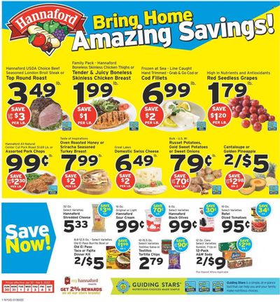 Hannaford (NY) Weekly Ad Flyer January 29 to February 5