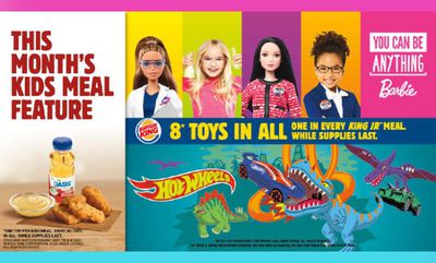 KIDS MEAL FEATURE at Burger King