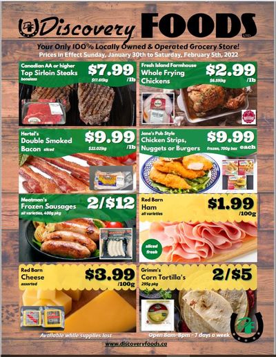 Discovery Foods Flyer January 30 to February 5