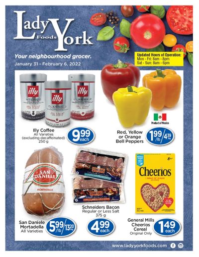 Lady York Foods Flyer January 31 to February 6