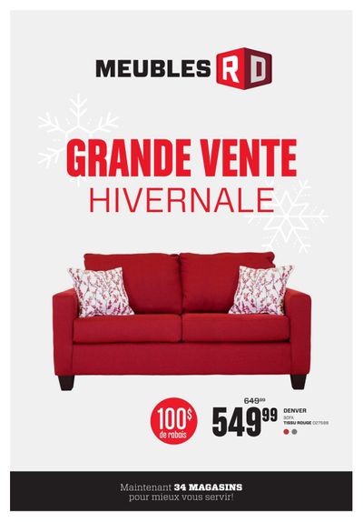 Meubles RD Furniture Winter Sale Flyer January 31 to February 27