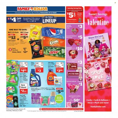 Family Dollar Weekly Ad Flyer January 31 to February 7