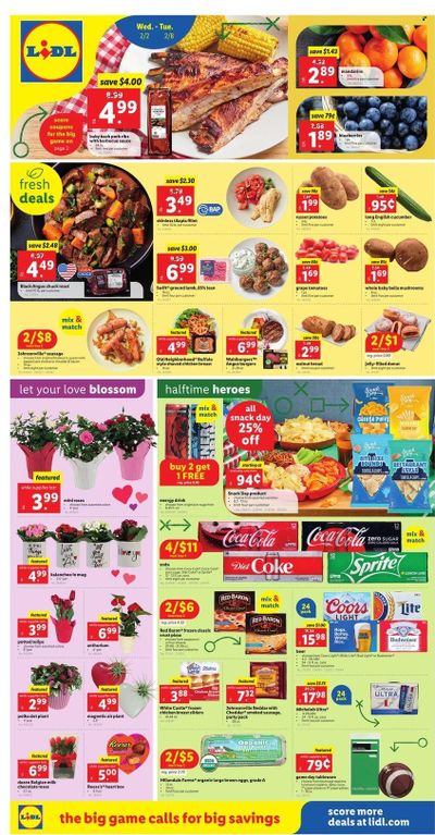 Lidl (GA, MD, NC, NJ, PA, SC, VA) Weekly Ad Flyer January 31 to February 7