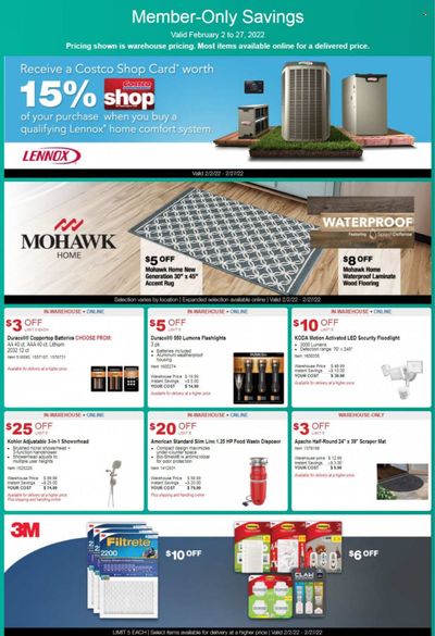 Costco Weekly Ad Flyer January 31 to February 7
