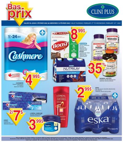 Clini Plus Flyer February 3 to 16
