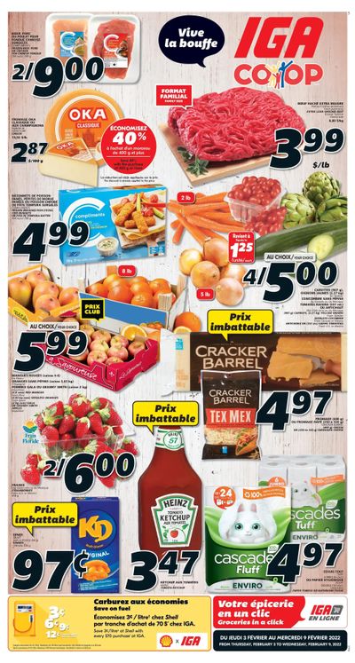 IGA (NB) Flyer February 3 to 9