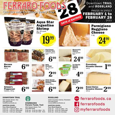 Ferraro Foods Flyer February 1 to 28