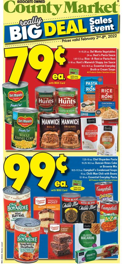 County Market (IL, IN, MO) Weekly Ad Flyer February 1 to February 8