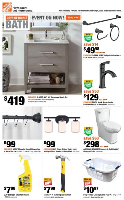 Home Depot (Atlantic) Flyer February 3 to 9