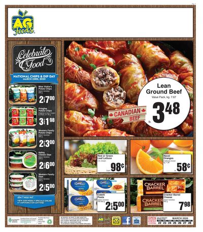 AG Foods Flyer March 22 to 28