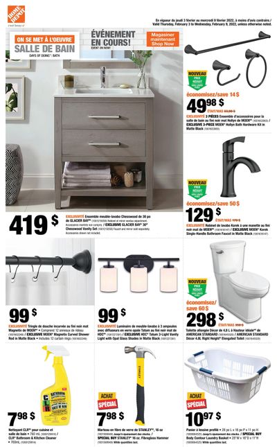 Home Depot (QC) Flyer February 3 to 9 Home Depot (QC) Flyer February 3 to 9