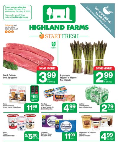 Highland Farms Flyer February 3 to 9