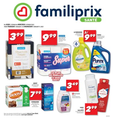Familiprix Sante Flyer February 3 to 9