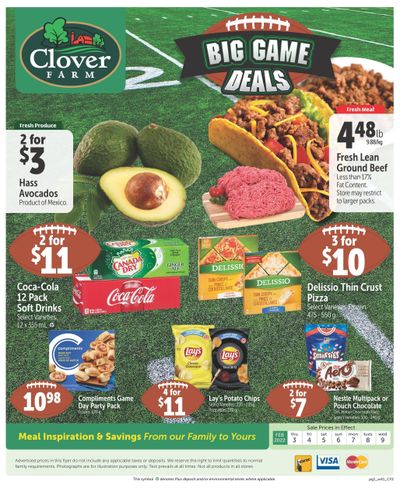 Clover Farm Flyer February 3 to 9