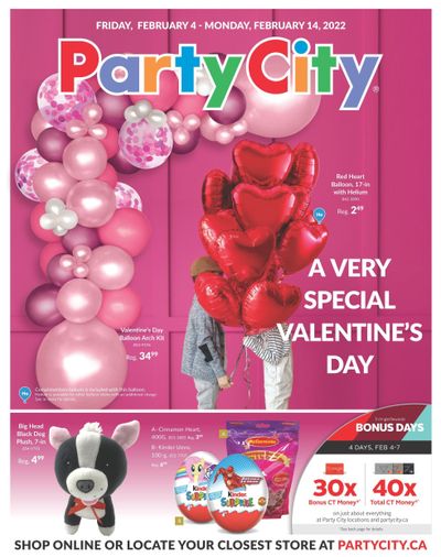 Party City Flyer February 4 to 14