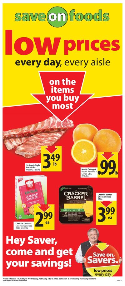 Save on Foods (AB) Flyer February 3 to 9