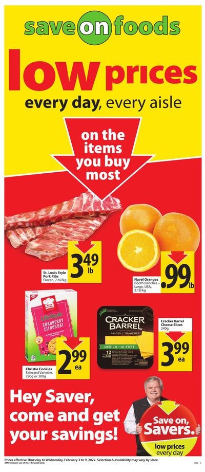 Save on Foods (SK) Flyer February 3 to 9