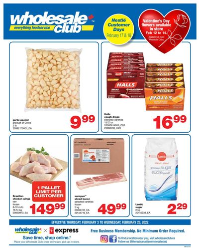 Wholesale Club (ON) Flyer February 3 to 23