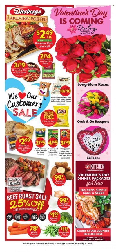 Dierbergs (MO) Weekly Ad Flyer February 2 to February 9