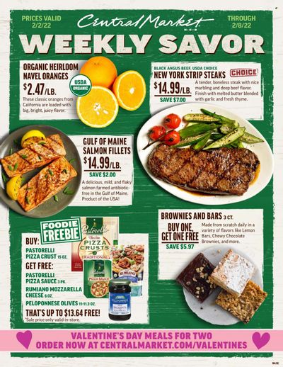 Central Market (TX) Weekly Ad Flyer February 2 to February 9