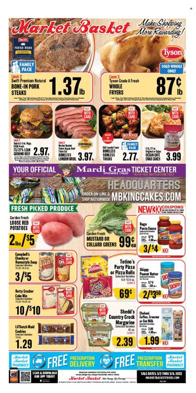 Market Basket (LA, TX) Weekly Ad Flyer February 2 to February 9