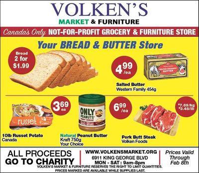 Volken's Market & Furniture Flyer February 2 to 8