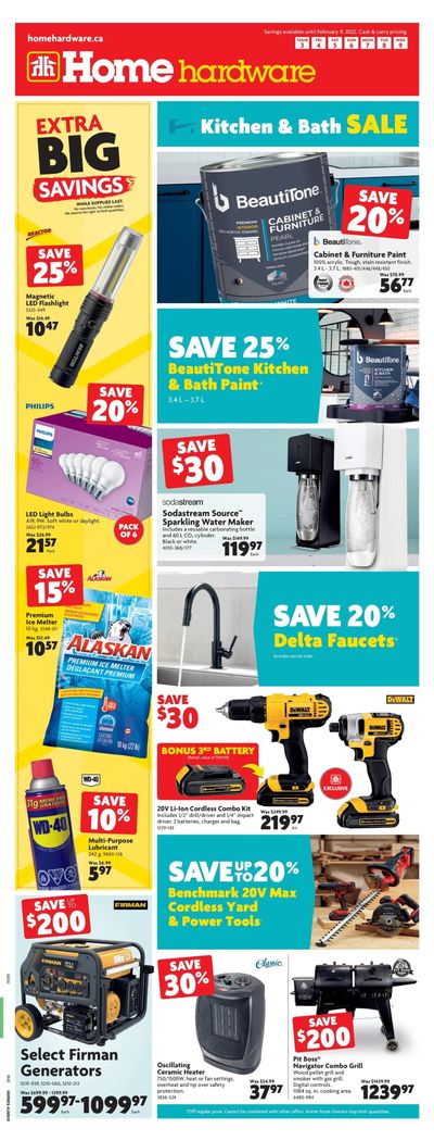 Home Hardware (ON) Flyer February 3 to 9