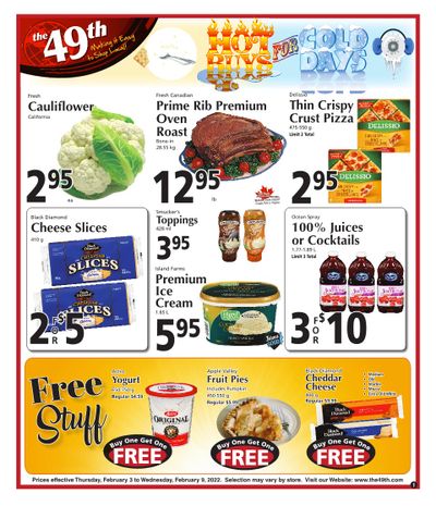 The 49th Parallel Grocery Flyer February 3 to 9