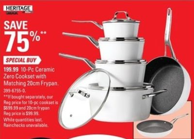 Canadian Tire Flyers Deals: Today, Save 75% off Cookware Sets, 60% off Tools + More