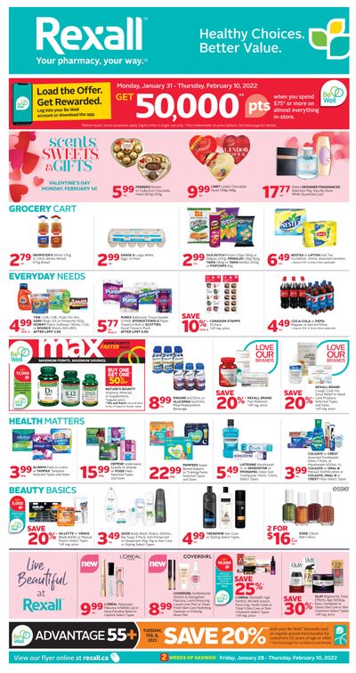 Rexall (West) Flyer February 4 to 10