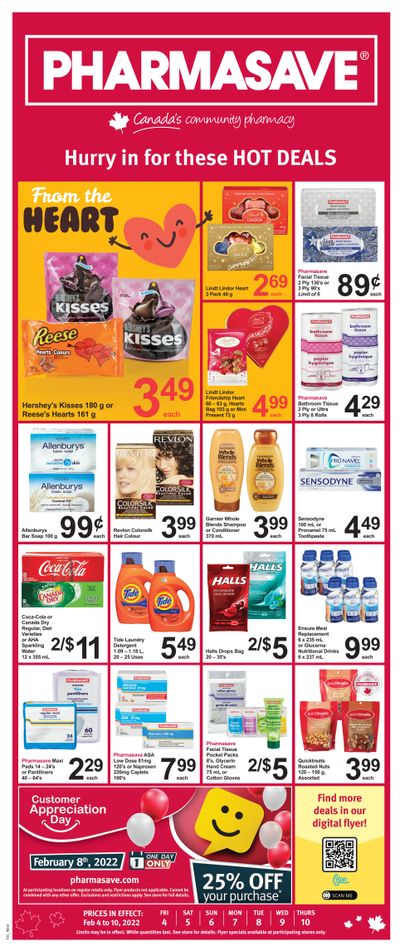 Pharmasave (West) Flyer February 4 to 10