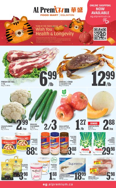 Al Premium Food Mart (Eglinton Ave.) Flyer February 3 to 9