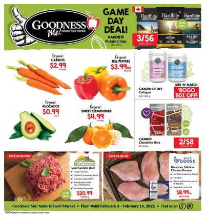 Goodness Me Flyer February 3 to 16