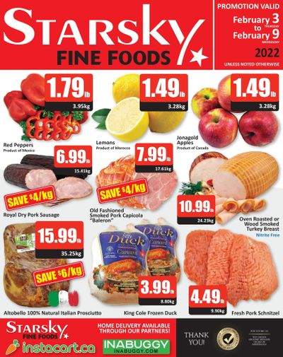 Starsky Foods Flyer February 3 to 9